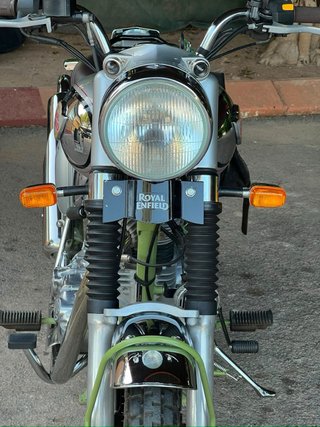Royal Enfield Bullet Trials 500 Verde/Plata