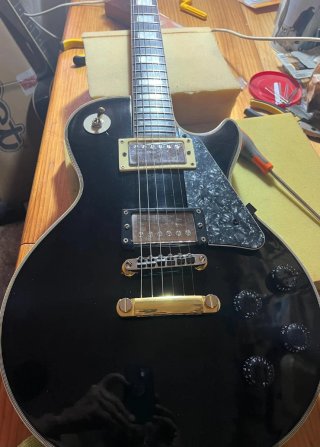 Gibson Les Paul Tributo Negra Luthier
