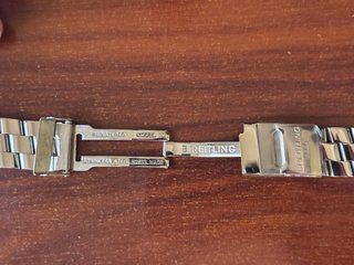 Brazalete para reloj Breitling 24mm Acero