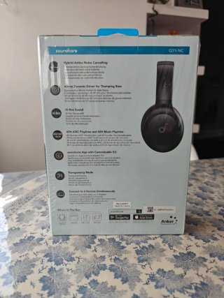 Audífonos Soundcore Q21i NC Bluetooth Negros