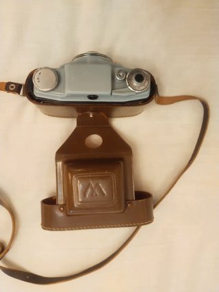 Cámara Werlisa Vintage con Funda
