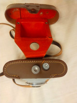 Cámara Werlisa Vintage con Funda