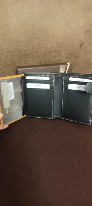 Cartera Piel Vacuno Negra El Potro