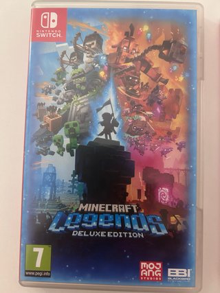 Minecraft Legends Deluxe Nintendo Switch
