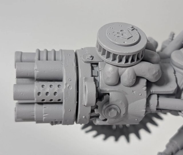 Orks - Orko Gigante Resina 80mm + Acompañante