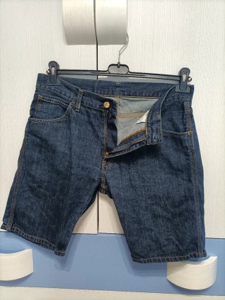 Pantaloncini jeans Carhartt blu