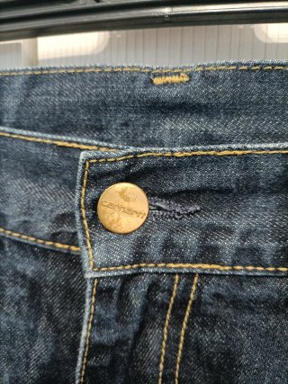 Pantaloncini jeans Carhartt blu