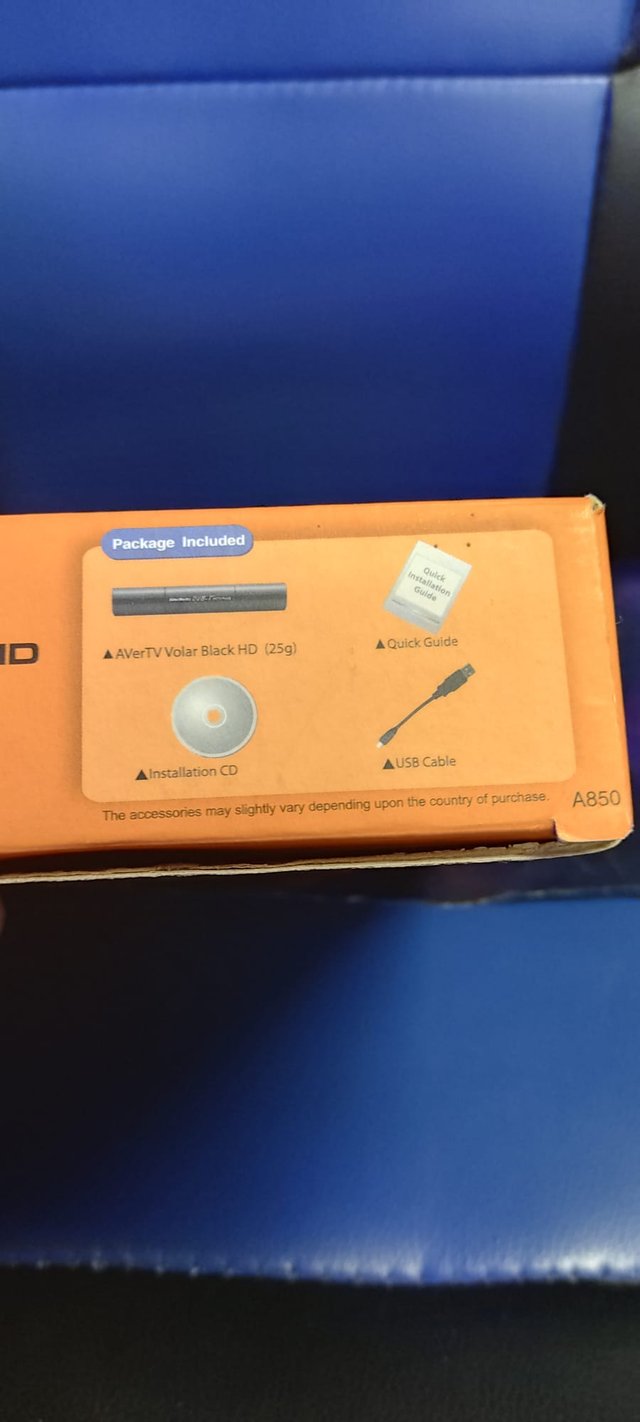 SINTONIZADORA TV USB AVERMEDIA EN CAJA