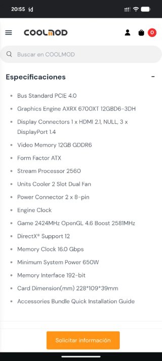 PowerColor RX 6700 XT 12GB GDDR6