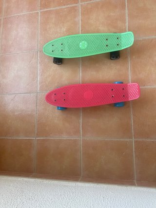 2 Monopattini Penny Board (Verde e Rosa)