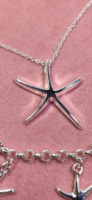 Conjunto Plata 925 Estrella de Mar