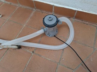 Piscina Bestway Azul y Blanca