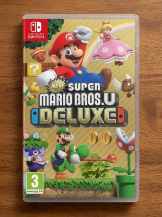 Juego Switch Super Mario Bros. U Deluxe.