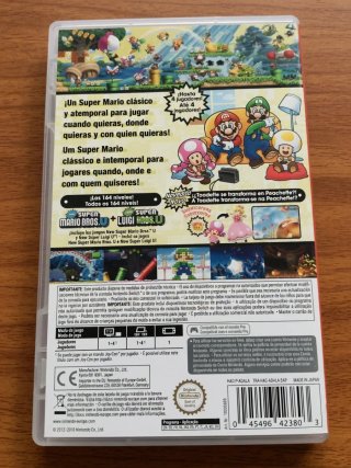 Juego Switch Super Mario Bros. U Deluxe.
