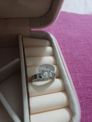 Anillo Acero 316 Inoxidable Talla 7