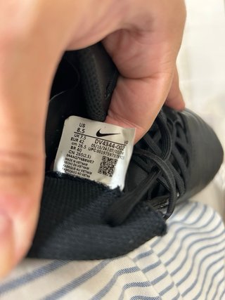 Zapatillas Nike Fútbol Talla 42 Negras