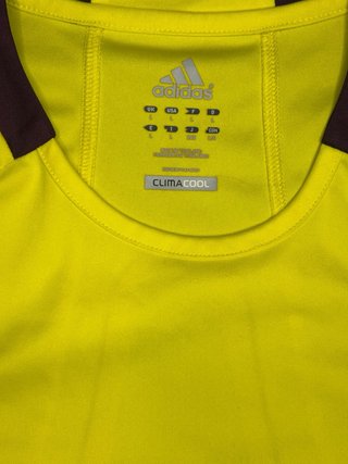 Camiseta Árbitro Adidas Climacool Amarilla Talla L