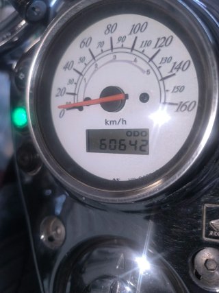 Honda Shadow 125cc Negra 2001