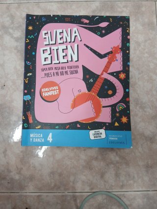 Libro Música y Danza 4º Primaria Edelvives