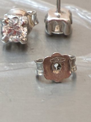 Pendientes Oro 18k 0.65 Ct Diamantes Naturales