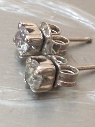 Pendientes Oro 18k 0.65 Ct Diamantes Naturales