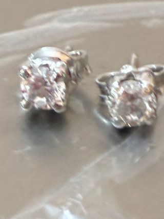 Pendientes Oro 18k 0.65 Ct Diamantes Naturales