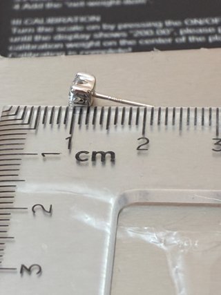 Pendientes Oro 18k 0.65 Ct Diamantes Naturales