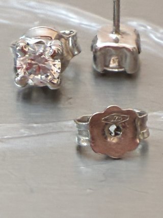 Pendientes Oro 18k 0.65 Ct Diamantes Naturales