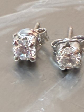 Pendientes Oro 18k 0.65 Ct Diamantes Naturales