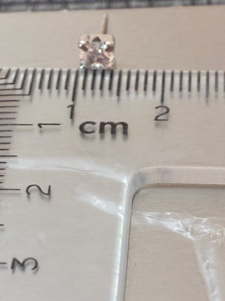 Pendientes Oro 18k 0.65 Ct Diamantes Naturales