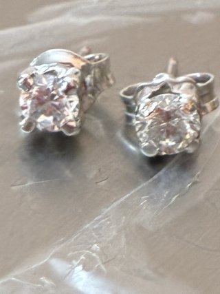 Pendientes Oro 18k 0.65 Ct Diamantes Naturales