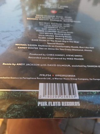 Pink Floyd Live at Knebworth 1990 LP