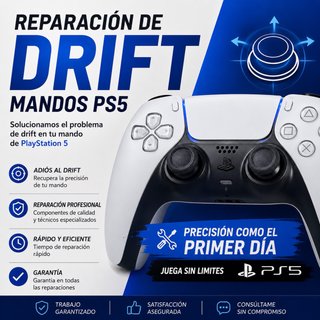 Reparación de Drift en Mandos PS5