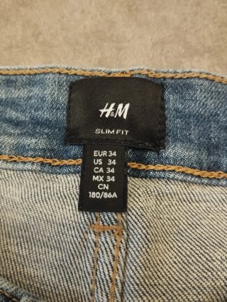 Pantaloncini jeans H&M uomo