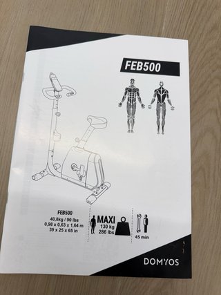 Bicicleta Estática DOMYOS 500