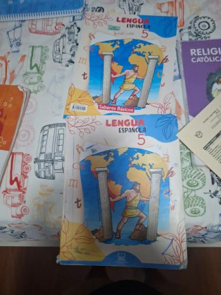 Libro de lengua española de 5