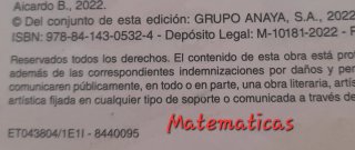 Libros 3 de la Eso