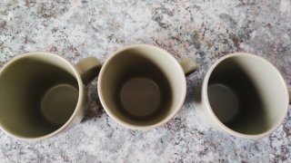 Tazas Ikea verdes