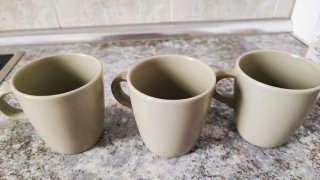 Tazas Ikea verdes
