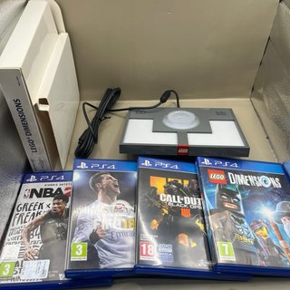 Playstation 4 Slim Nera + Giochi PS4