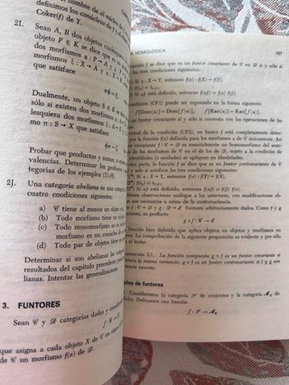 Introducción al álgebra homologica
