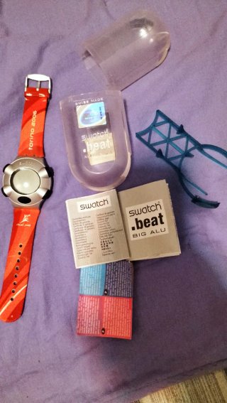 Swatch Beat Big Alu Orologio