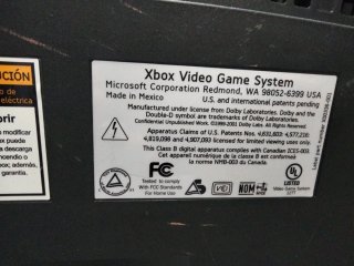 Xbox Clásica Negra