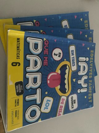 Matemáticas 6, Tercer Ciclo Primaria, Edelvives...