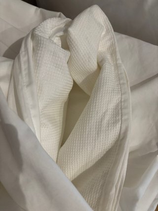 Edredón Nórdico Blanco 220x220 + funda blanca