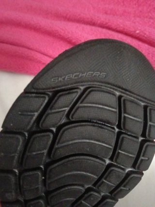 Sandalias Skechers Flex-Lite Negras yoga foam