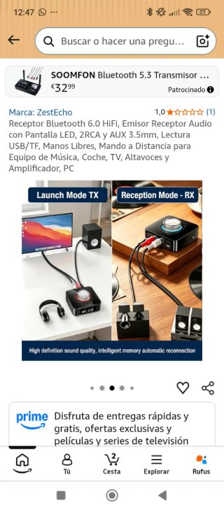 Receptor Bluetooth