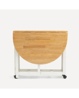Mesa plegable madera con 4 sillas
