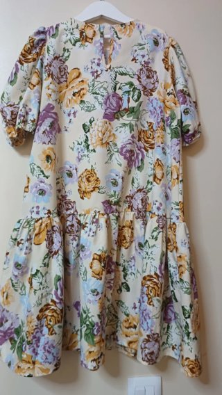Vestido floral niña Talla 9