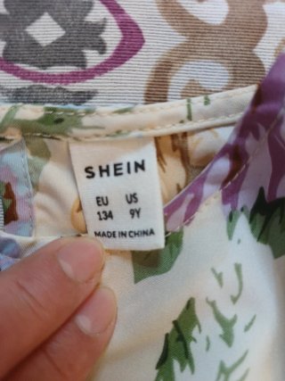 Vestido floral niña Talla 9